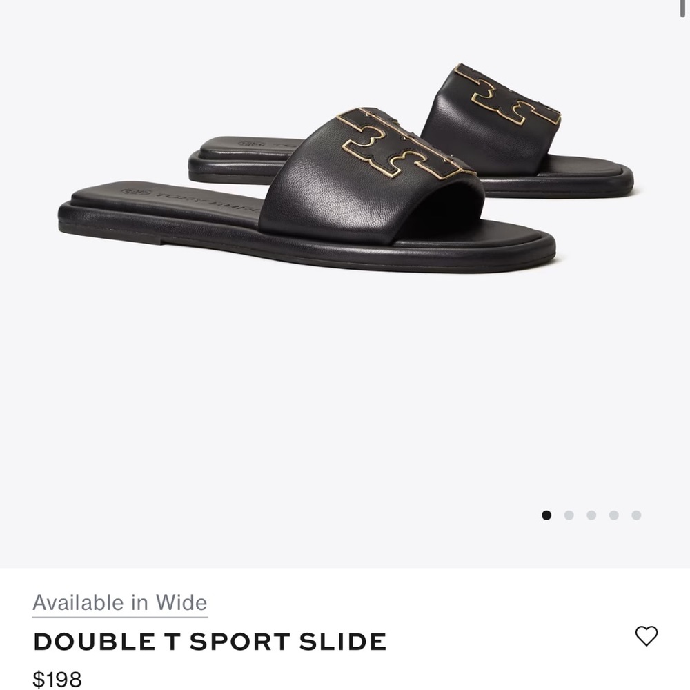 Tory Burch Double T Sport Slides